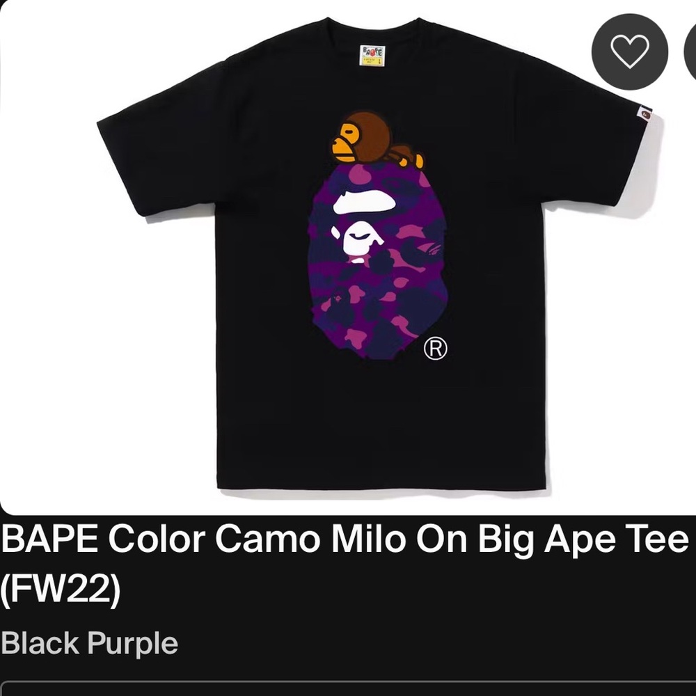 Bape tshirt